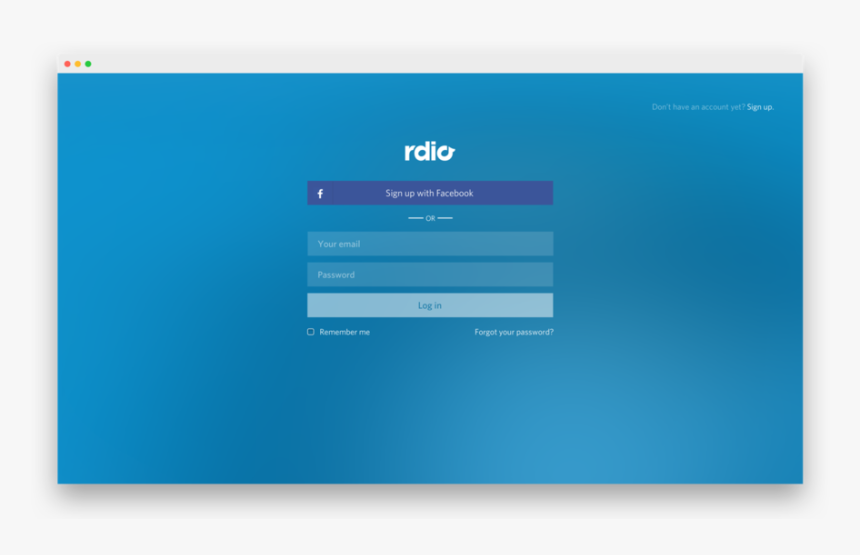 Login Form, HD Png Download