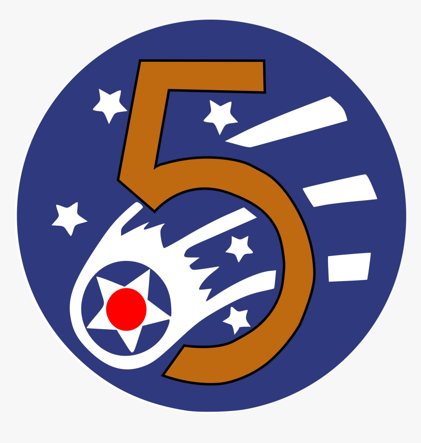 Fifth Air Force - 5th Air Force Emblem, HD Png Download