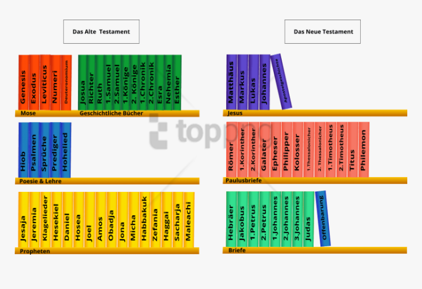 Free Png Bible Library Of Books Png Image With Transparent - Maquetas De Los Libros Dela Biblia, Png Download