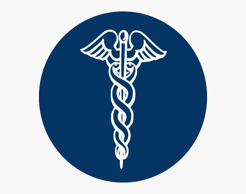 Dark Blue Cadusa Svg Clip Arts - Hippocrates Primum Non Nocere, HD Png Download
