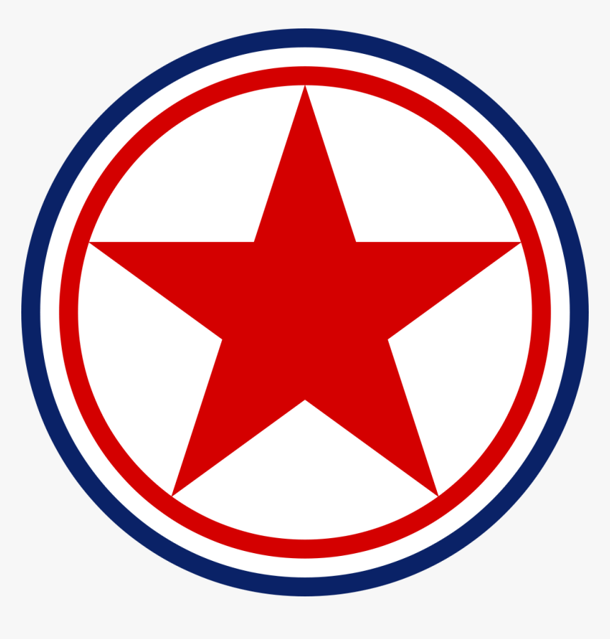 North Korea Flag Star, HD Png Download