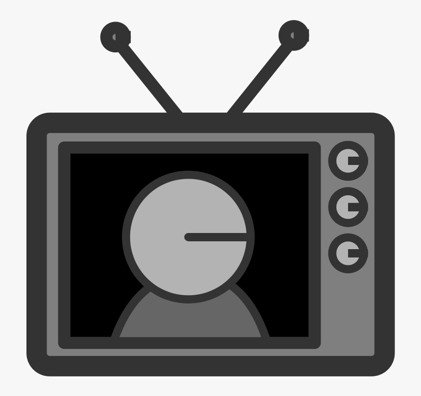 Transparent Television Clipart - Tv Screen Clip Art, HD Png Download