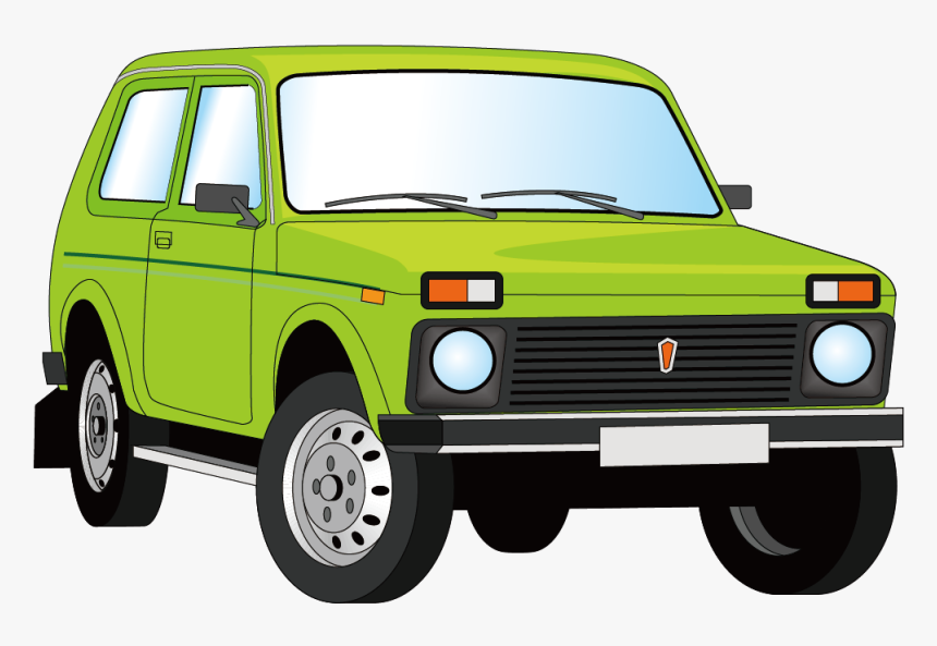 Car Jeep Van - Car Vector, HD Png Download
