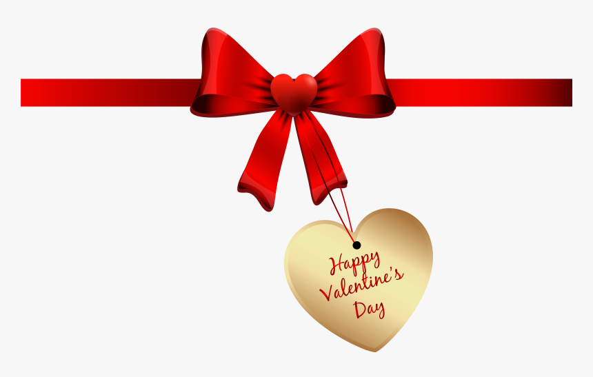 Valentines Day Bow Png Clipart Image, Is Available - Happy Valentine Day 2019 Png, Transparent Png