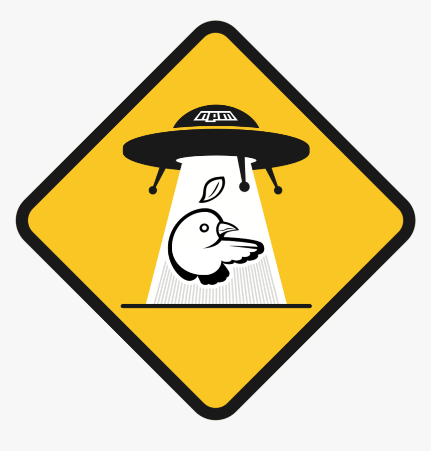 Ufo Traffic Sign, HD Png Download