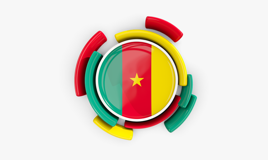 Round Flag With Pattern - South Africa Round Flag, HD Png Download