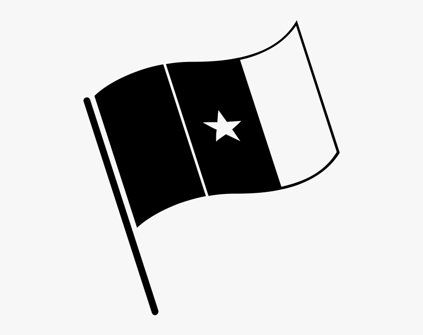 Morocco Flag Black And White, HD Png Download