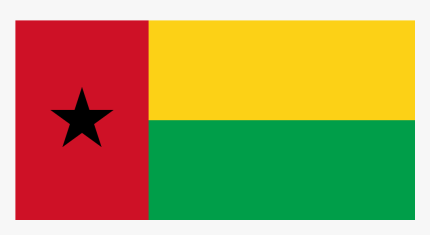 Gw Guinea Bissau Flag Icon - Drapeau De La Guinée Bissau, HD Png Download