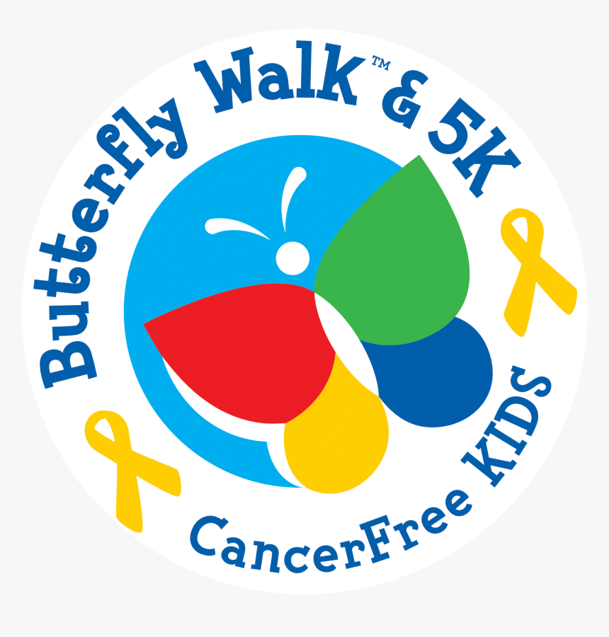 Butterfly Walk For Cancerfree Kids, HD Png Download