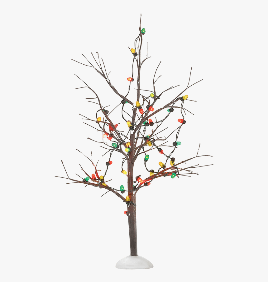 Lighted Christmas Bare Branch Tree, HD Png Download