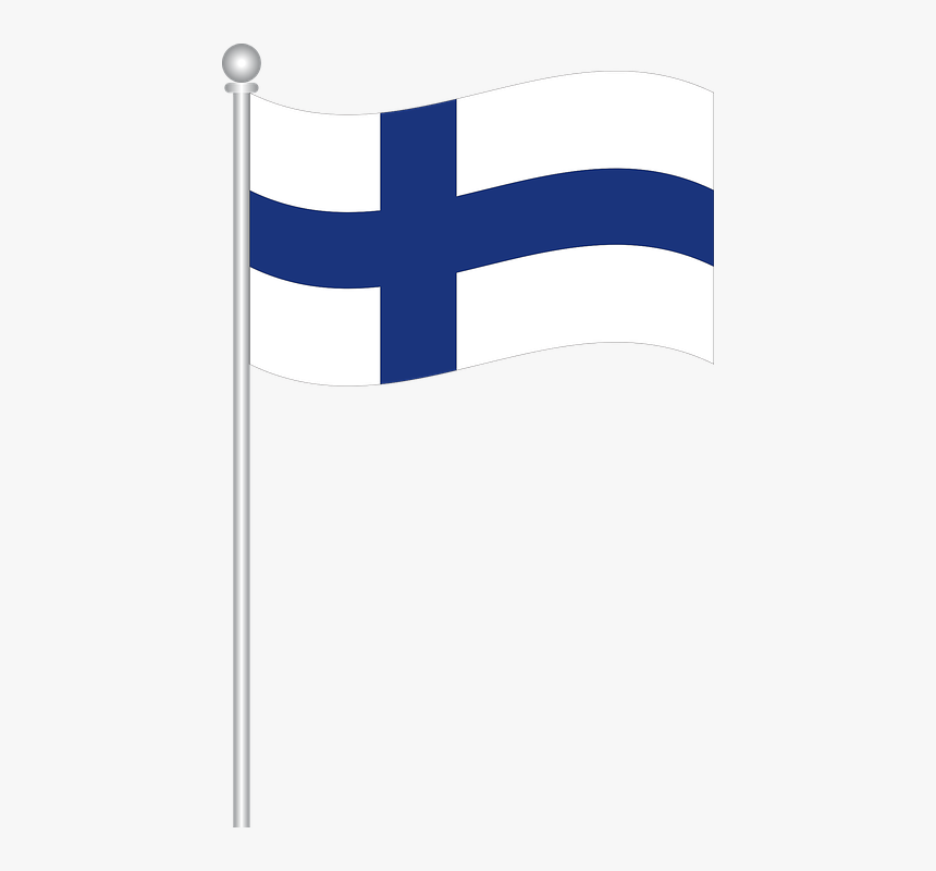 Finlands Flagga Png, Transparent Png
