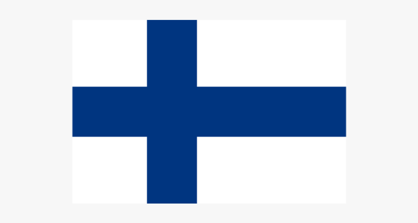 Finnish Flag Medium - Flag Of Finland Svg, HD Png Download