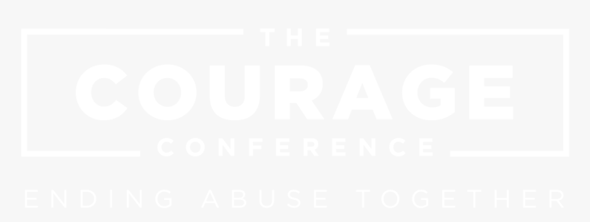Courage Conference Logo 2018 White - Johns Hopkins Logo White, HD Png Download