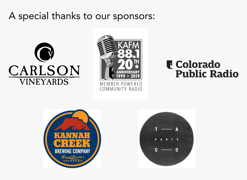 437co Sponsors 19 20 - Kannah Creek, HD Png Download