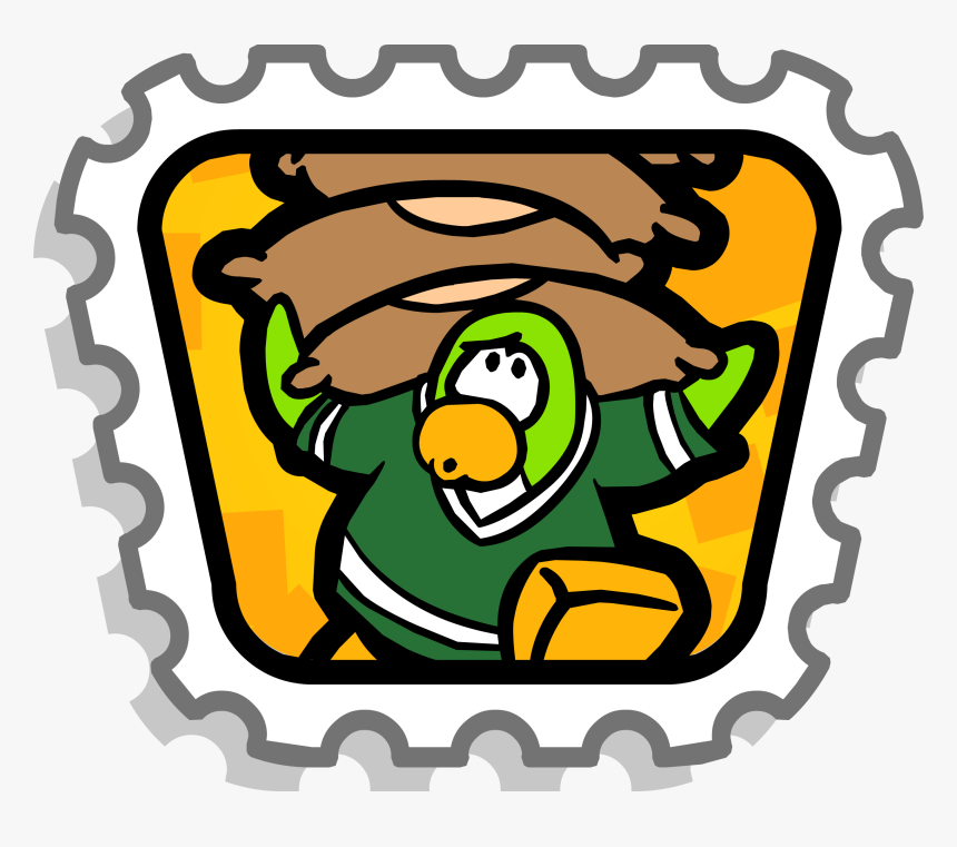 Bean Balance Stamp Club - Extreme Stamp Club Penguin, HD Png Download