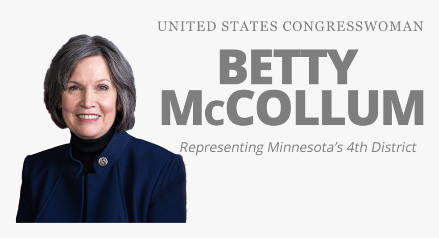 Congresswoman Betty Mccollum - Official, HD Png Download
