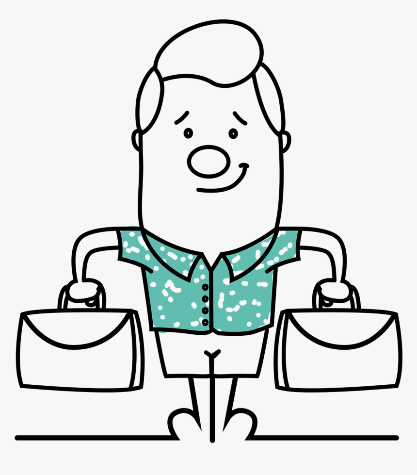 Tourist Drawing Png, Transparent Png