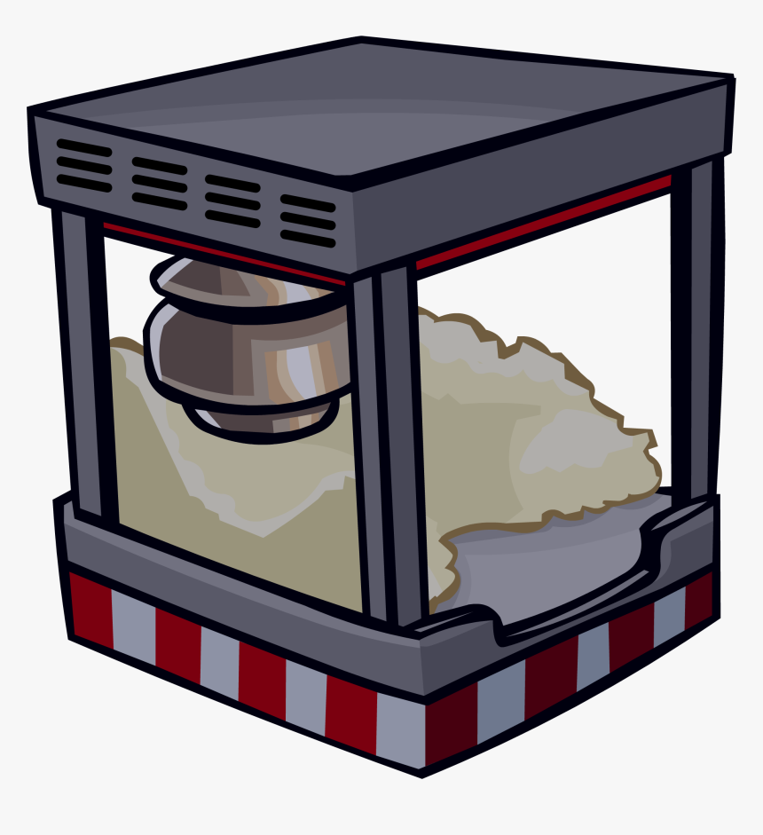 Club Penguin Rewritten Wiki - Popcorn Maker, HD Png Download