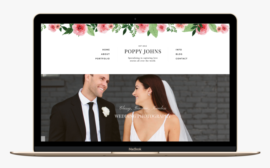 Poppy, With Beautiful Floral Elements , Png Download - Television Set, Transparent Png