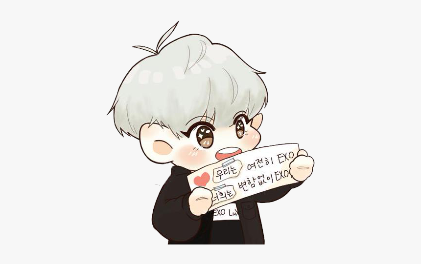 Thumb Image - Chanyeol Chibi Png, Transparent Png