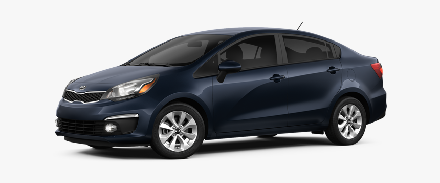 2016 Kia Rio Midnight Sapphire - Kia Rio Hatchback Black, HD Png Download
