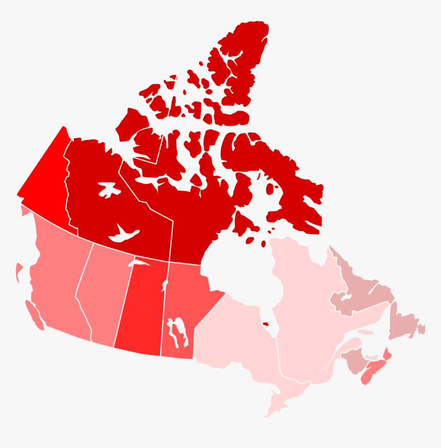 Religious Map Of Canada, HD Png Download