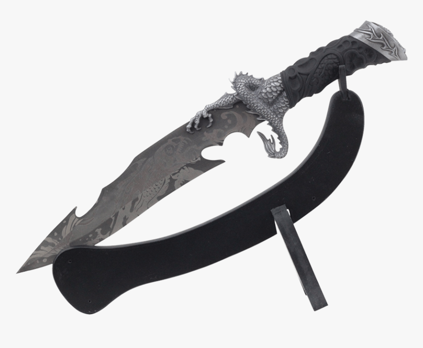 Skeletal Sea Dragon Dagger - Hunting Knife, HD Png Download