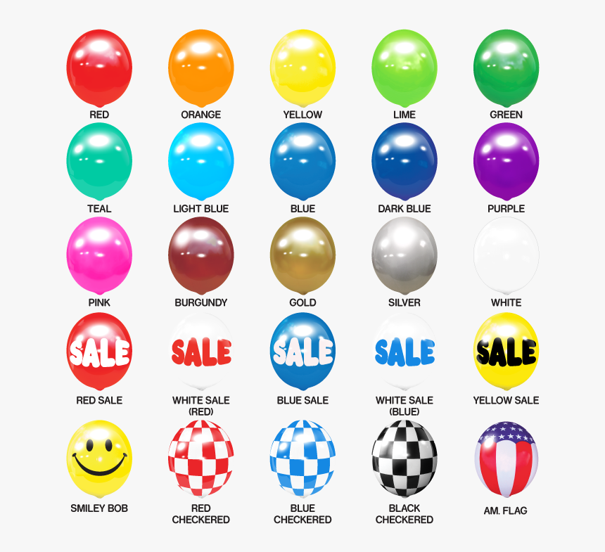 Balloonbobber® Replacement Balloons Berpbnmc999 - Reusable Balloons, HD Png Download