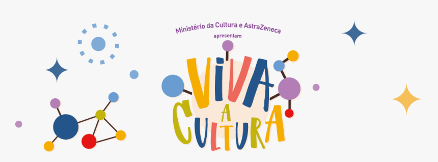 No Canto Superior Esquerdo Um Pequeno Sol Está Ilustrado - Astrazeneca Viva A Cultura, HD Png Download