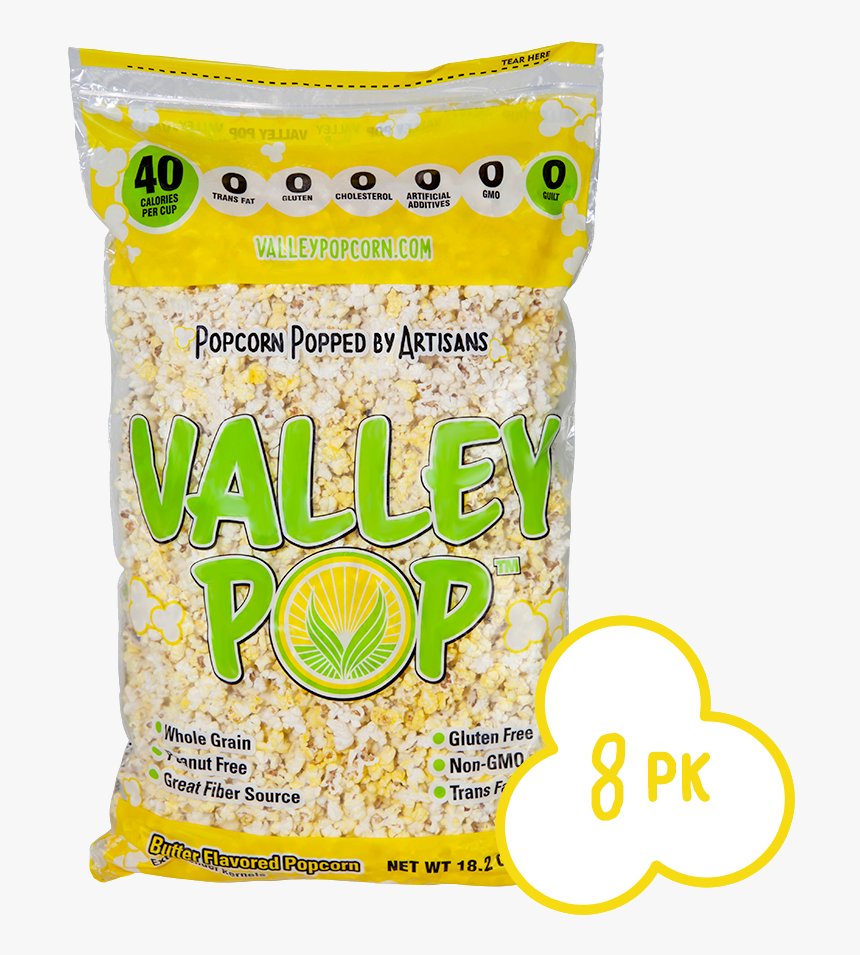 Low Calorie Giant Bag Of Popcorn Valley, HD Png Download