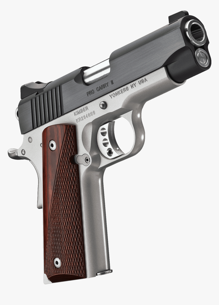 Kimber Pro Carry 9mm - Kimber Pro Carry 2 Two Tone 45 Acp, HD Png Download