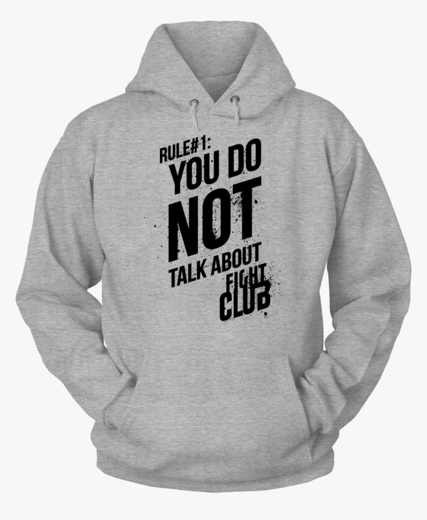 First Rule Front Picture - Hoodie, HD Png Download