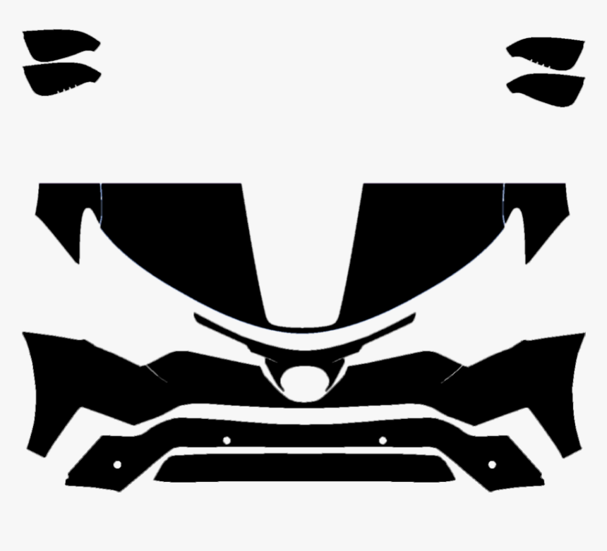 2018 Toyota Rav4 Adventure 3m Clear Bra Deluxe Paint - Emblem, HD Png Download