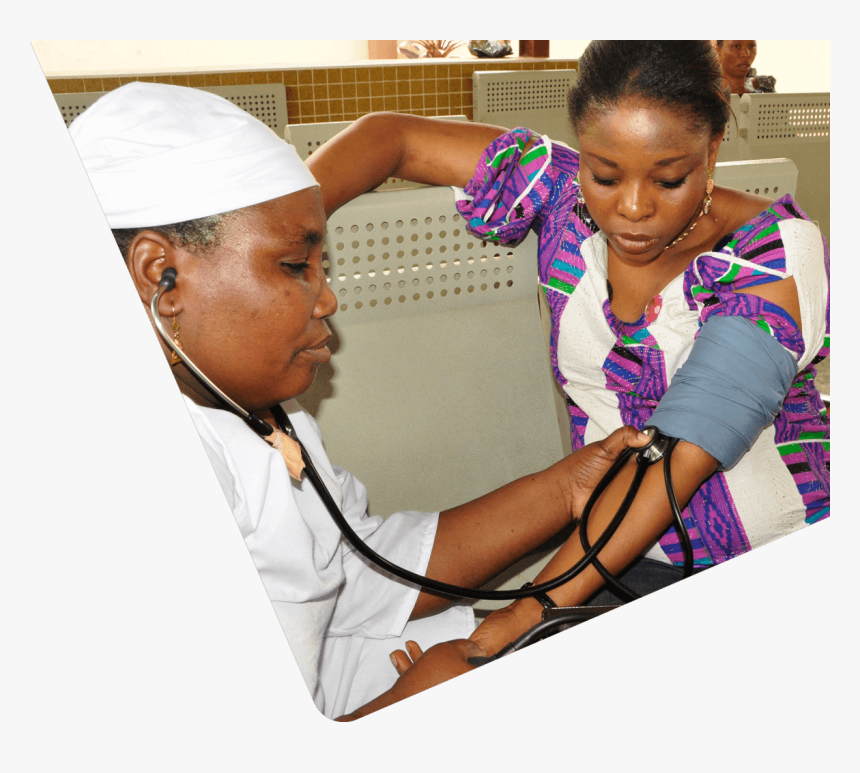 Doctor Taking Blood Pressure With Patient, HD Png Download