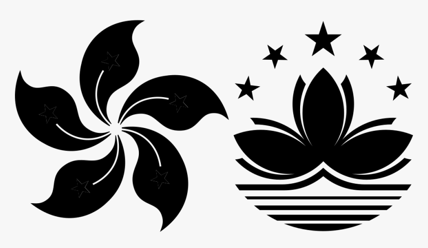 Hong Kong And Macao - Red Circle Of Stars, HD Png Download