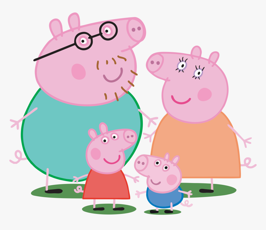 Peppapig009 By Convitex - Peppa Pig Family, HD Png Download