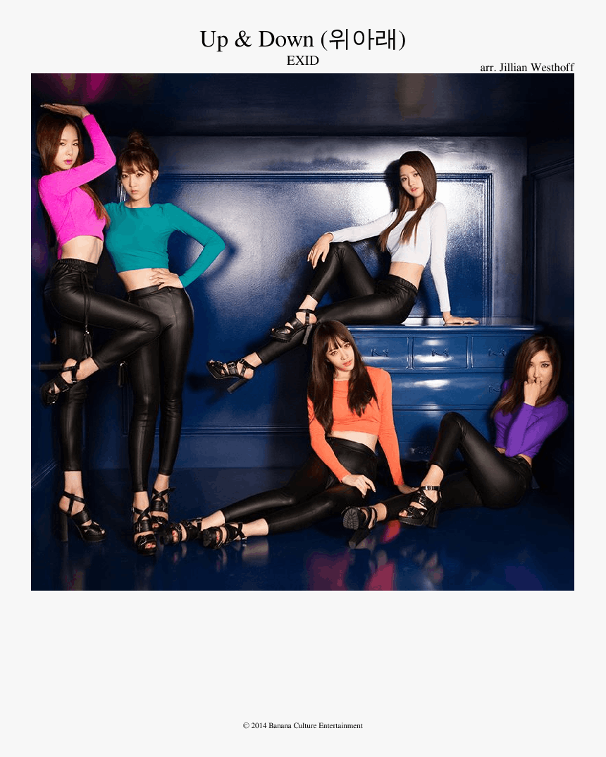 Exid 이 엑스 아이디 Up And Down 위아래, HD Png Download