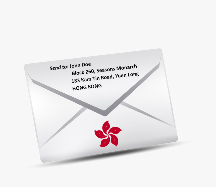 Send A Letter To Hong Kong , Png Download - Send Letter To Hong Kong, Transparent Png
