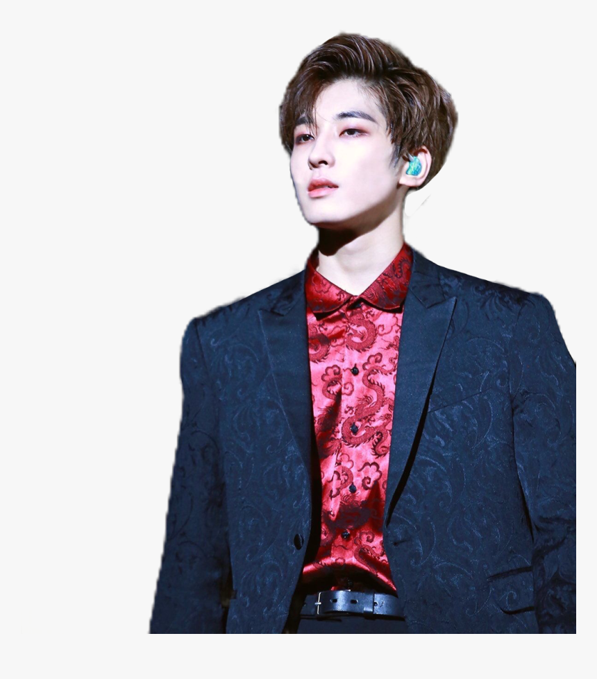 Freetoedit Wonwoo Seventeen Svtwonwoo Freetoedit , - Wonwoo Suit Red, HD Png Download