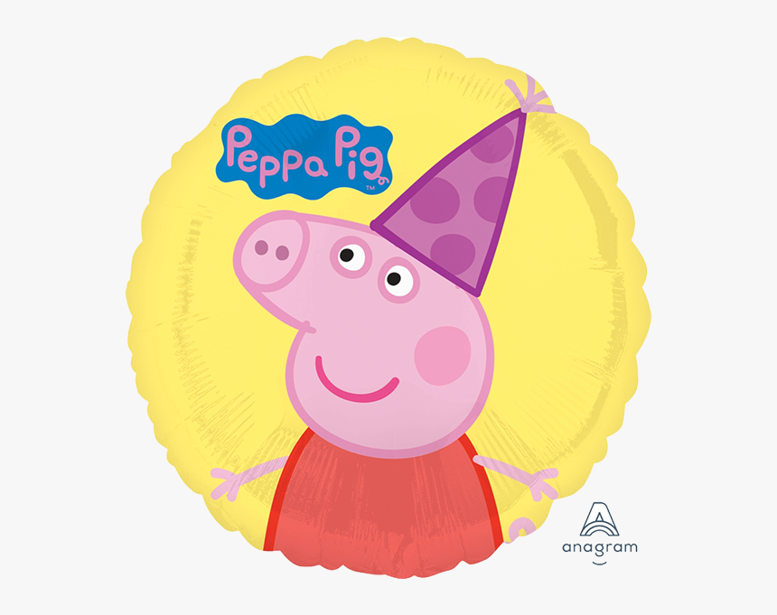 Peppa Pig Birthday Balloon, HD Png Download