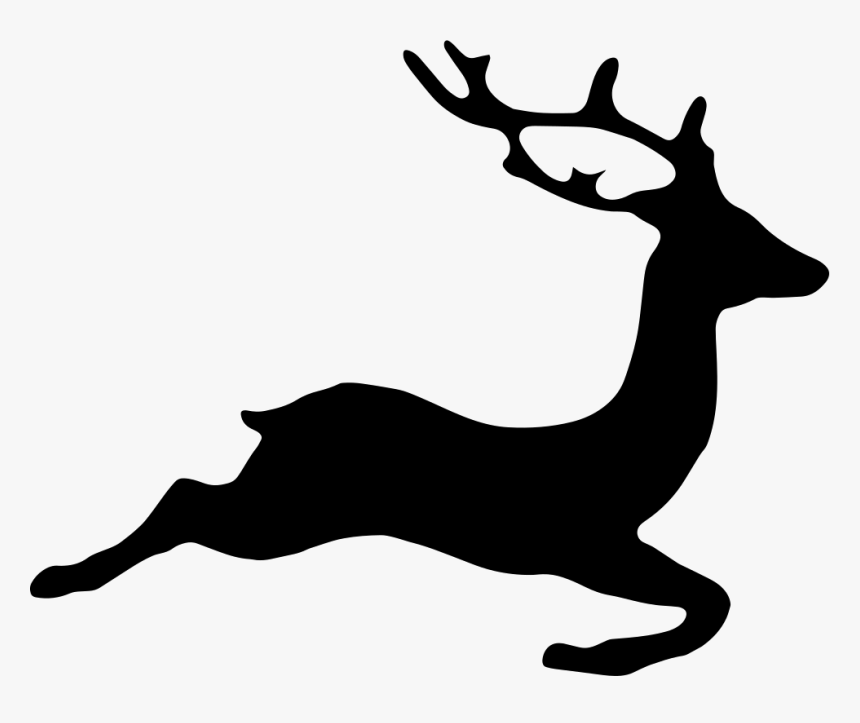 Deer Shape - Clipart Reindeer, HD Png Download