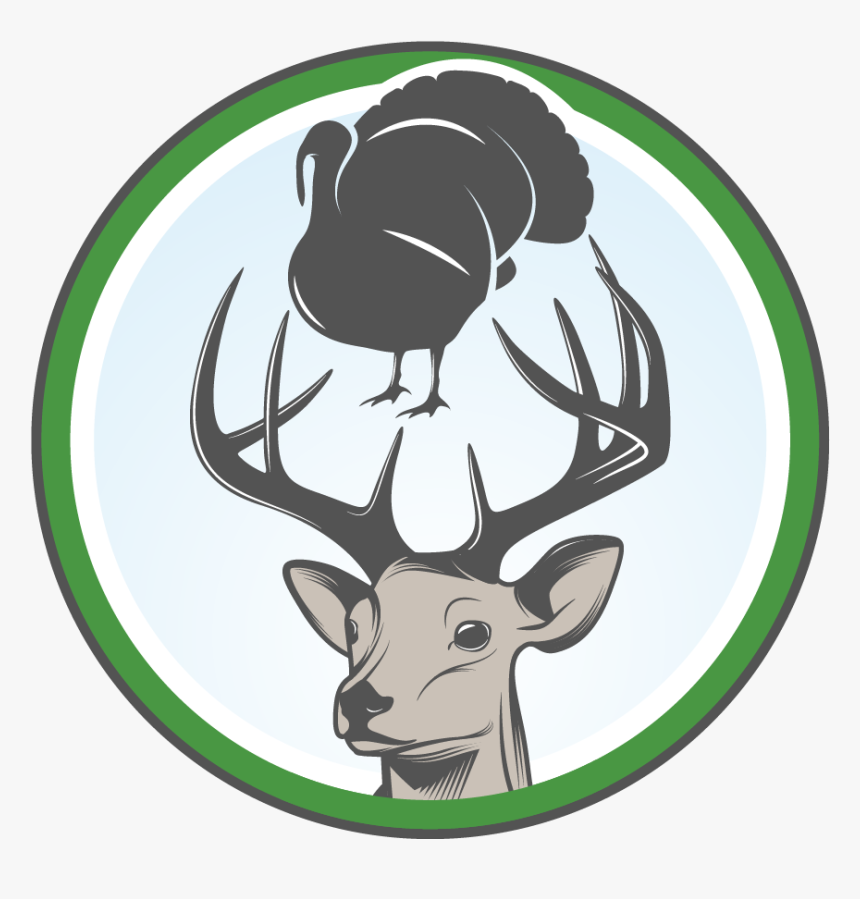Deer & Turkey Hunter, HD Png Download