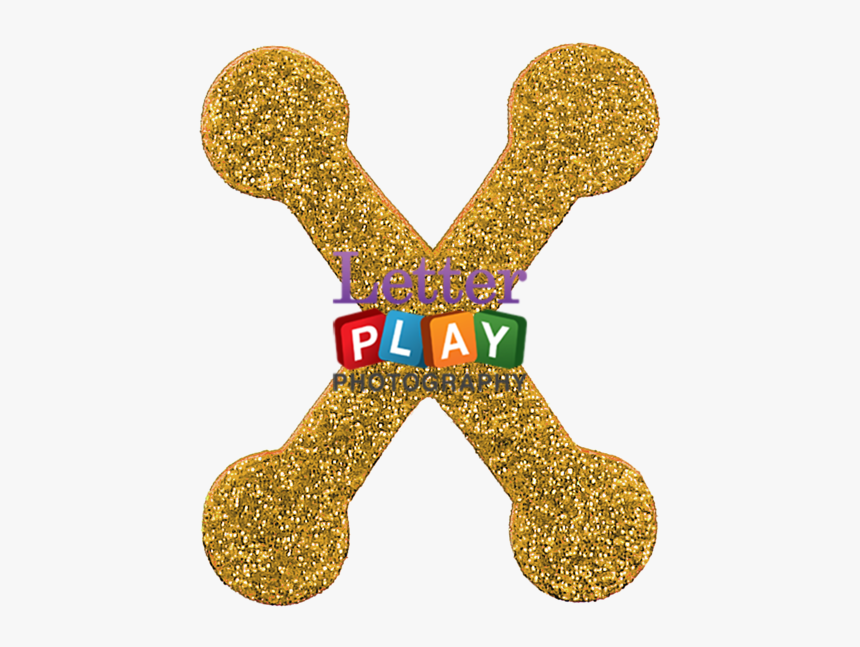Gold Glitter Letters Png, Transparent Png