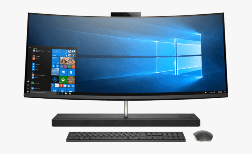 Hp Envy Curved All In One, HD Png Download