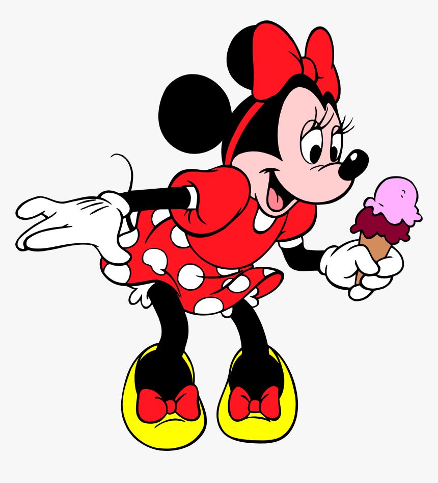 Minie Mouse 05 By Convitex - Cartoon Characters Minnie Mouse, HD Png Download