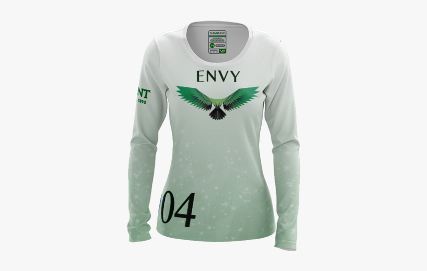 North Texas Envy Light Ls Jersey - T-shirt, HD Png Download