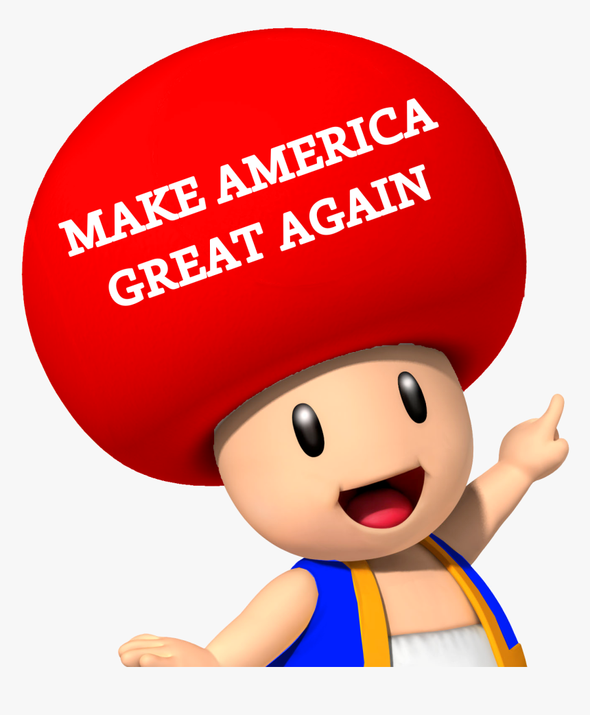 Make America Great Again - Toad Make America Great Again, HD Png Download