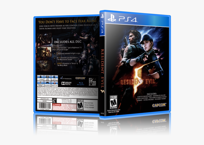 Picture 1 Of - Resident Evil 5 Playstation 4, HD Png Download