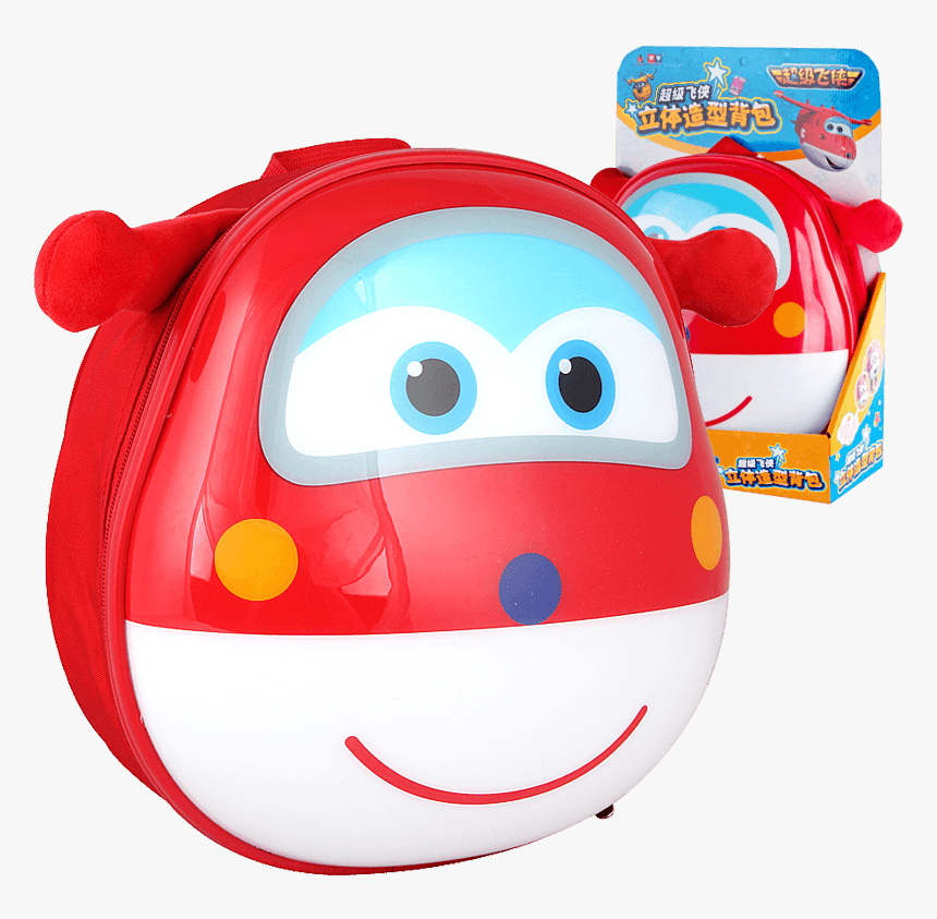 Audi Double Drill Super Flying Man Bag Cartoon Backpack - Smiley, HD Png Download