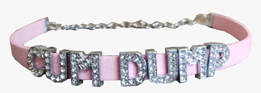 Pink Choker Sexy Submissive Necklace Collar Ddlg Baby - Bracelet, HD Png Download